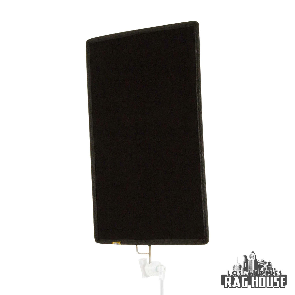 24"x36" Solid Black Flag Cutter by LA Rag House - solid black flag