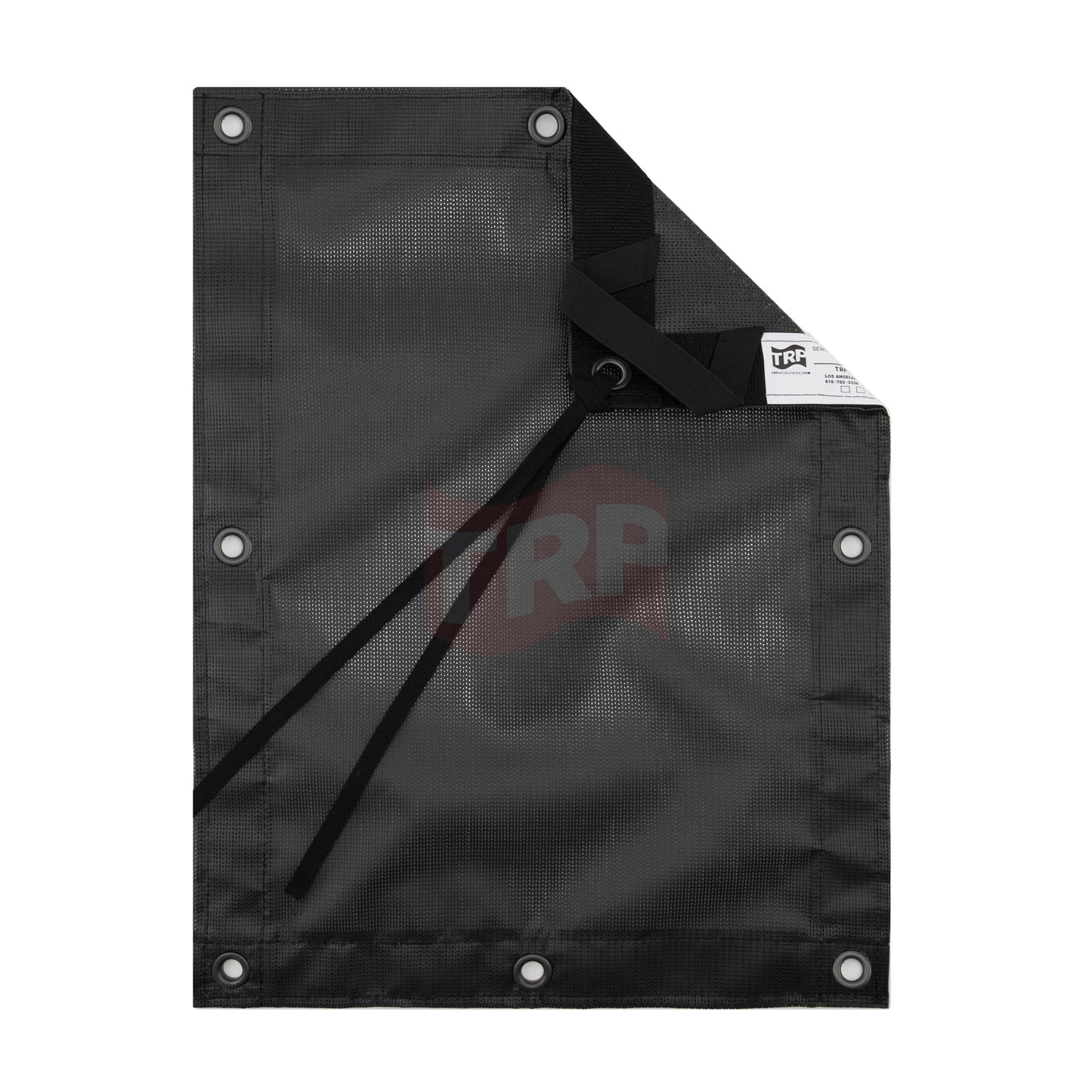 12' X 12' Black Wind Solid