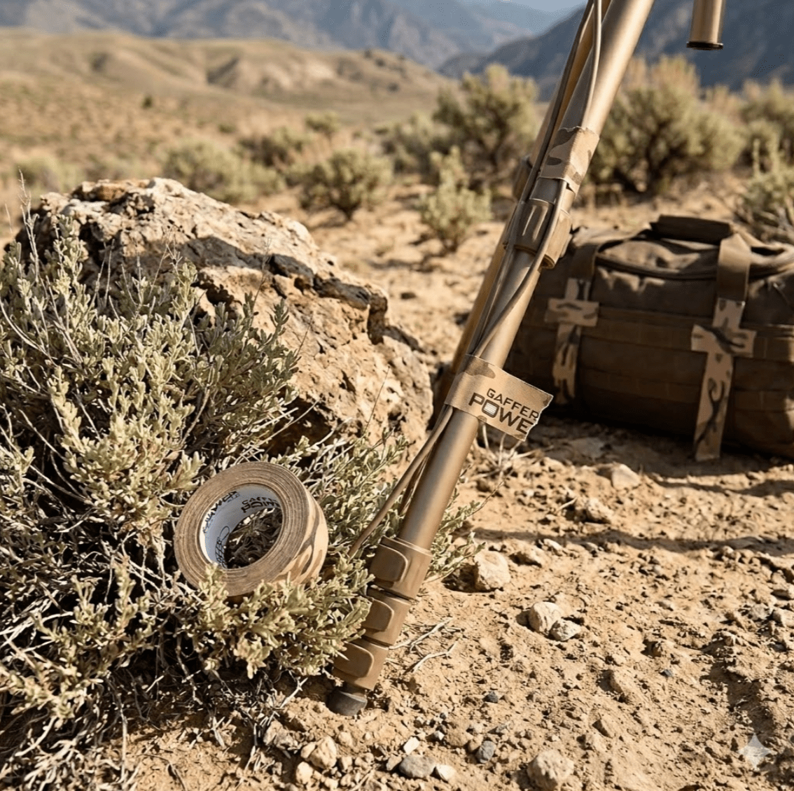 Gaffer Tape — Army Green Camo 2" x 25yd