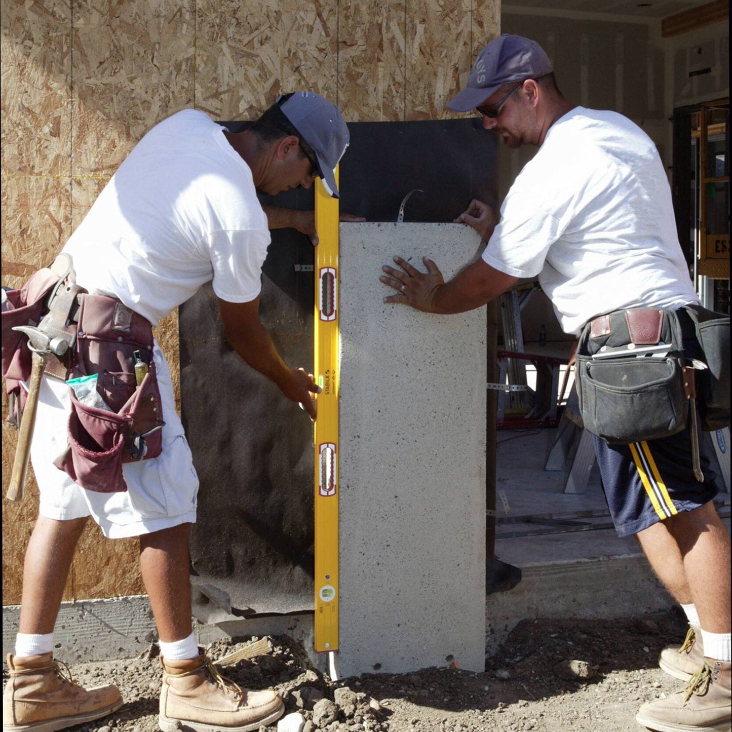 Stabila 37816 Type 196, 48 inch plus 16 inch Heavy Duty Spirit Level Set - Grip Support Store