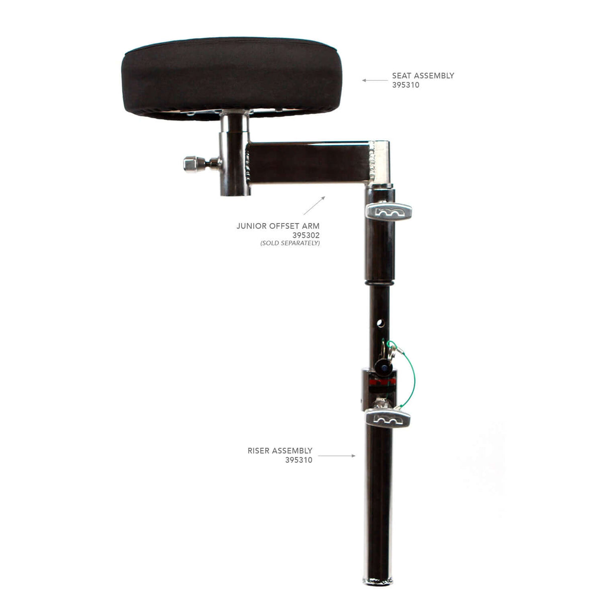 Secondary Offset Arm for Dolly