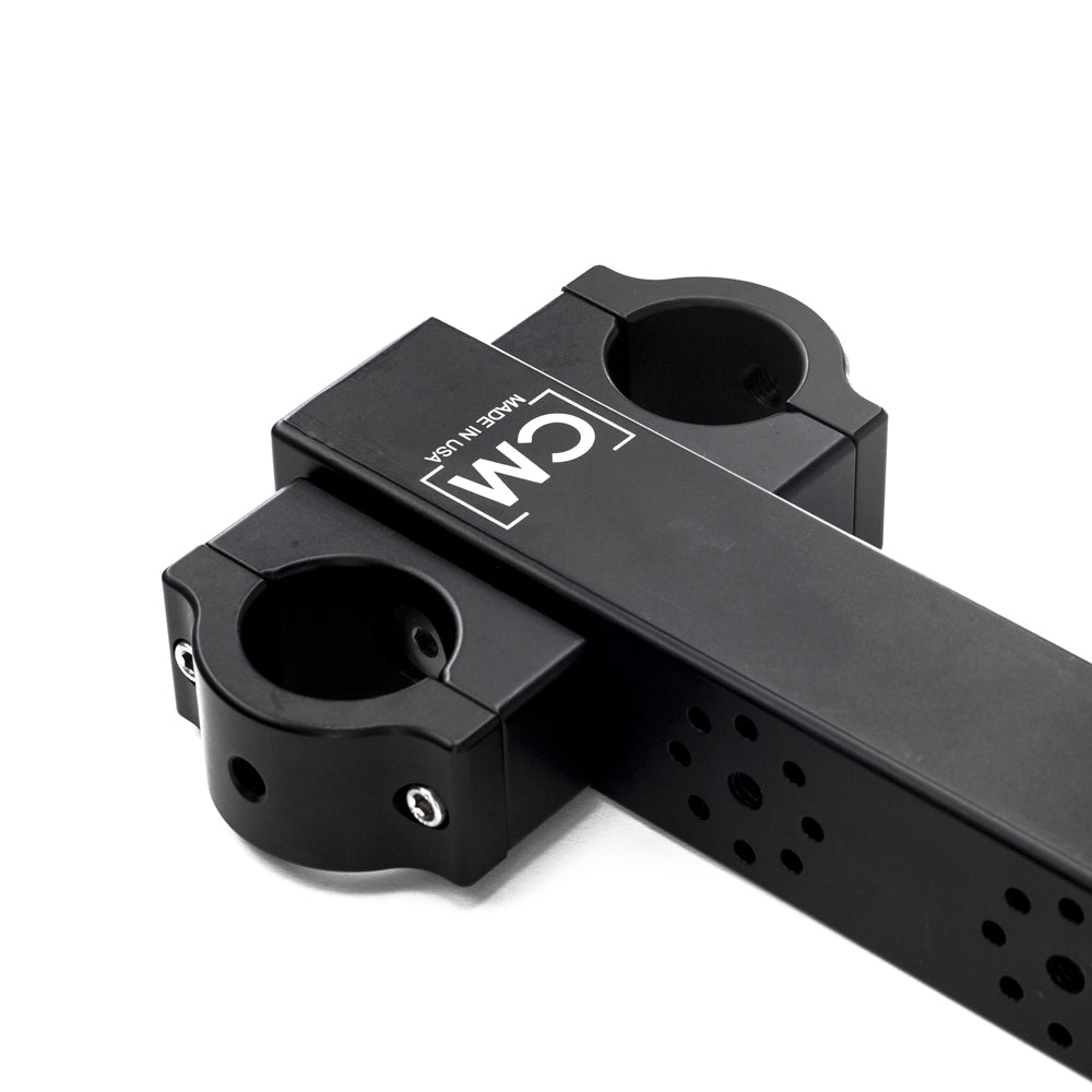 Billet Trailer Hitch Adaptor for 2 in. Receiver & 1-1/4 in. Speed Rail Tube - Grip Support Store