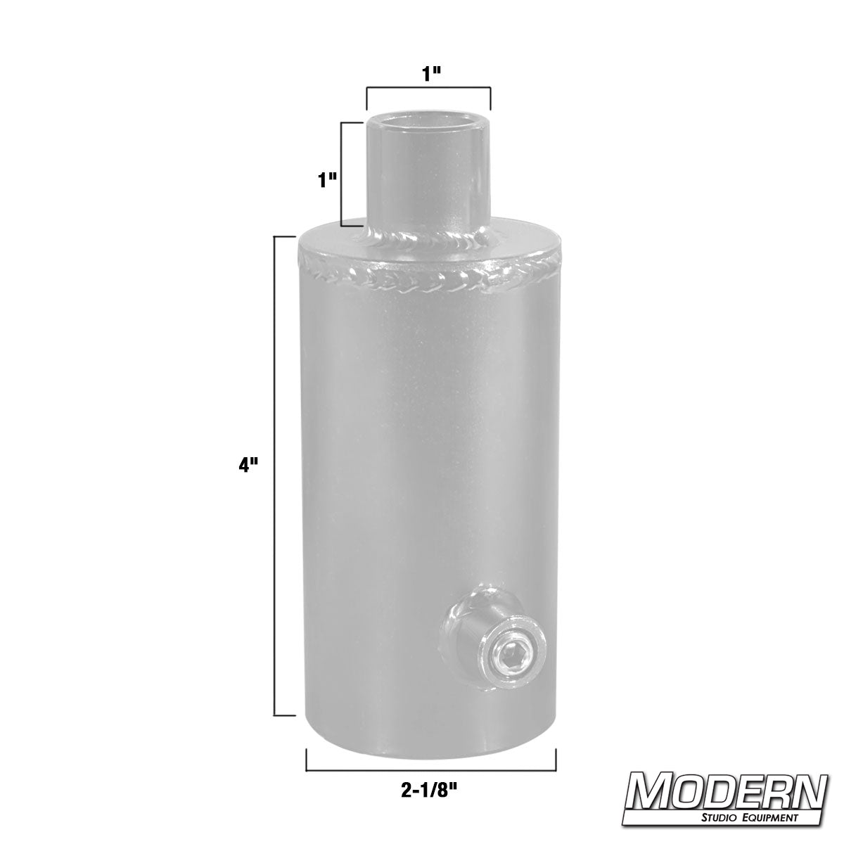 Screw Jack Receiver for 1-1/2" Speed-Rail® - Grip Support Store