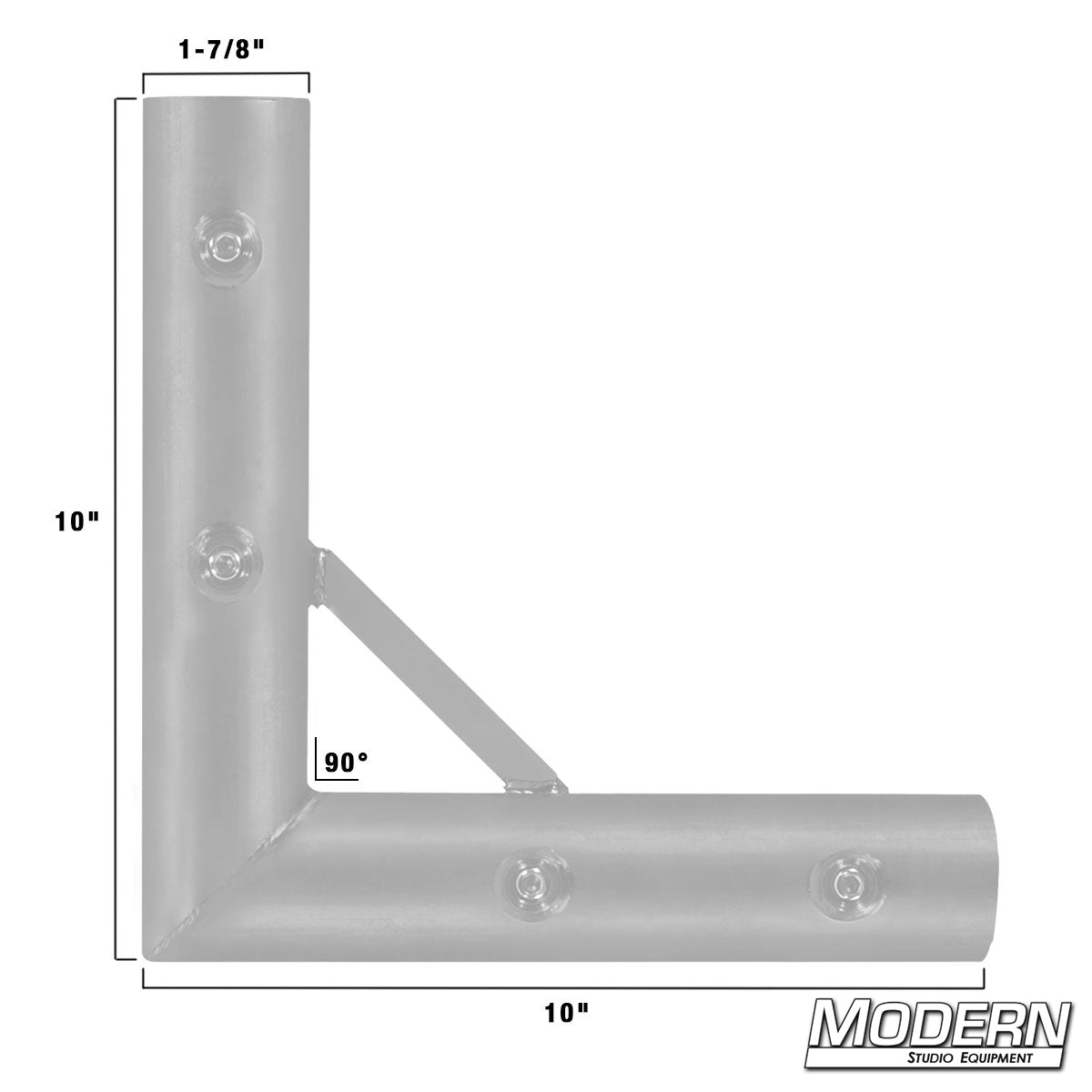 Corner for 1-1/4" Speed-Rail® - Grip Support Store