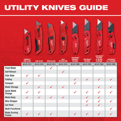 Milwaukee FASTBACK™ Folding Utility Knife