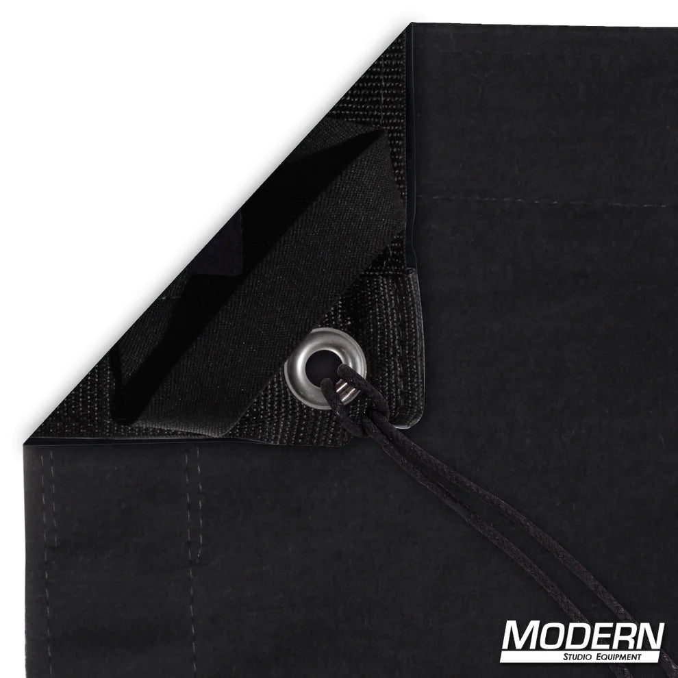 Solid Black Rag with Bag