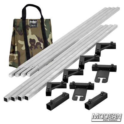 12' x 12' Breakdown Frame with camo carry bag – lightweight aluminum frame for lighting and diffusion | Modern Studio Equipment
