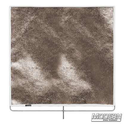 36x36 Gold Lame fabric for high-reflective light bounce, ideal for film, TV, and photo shoots requiring warm lighting effects.