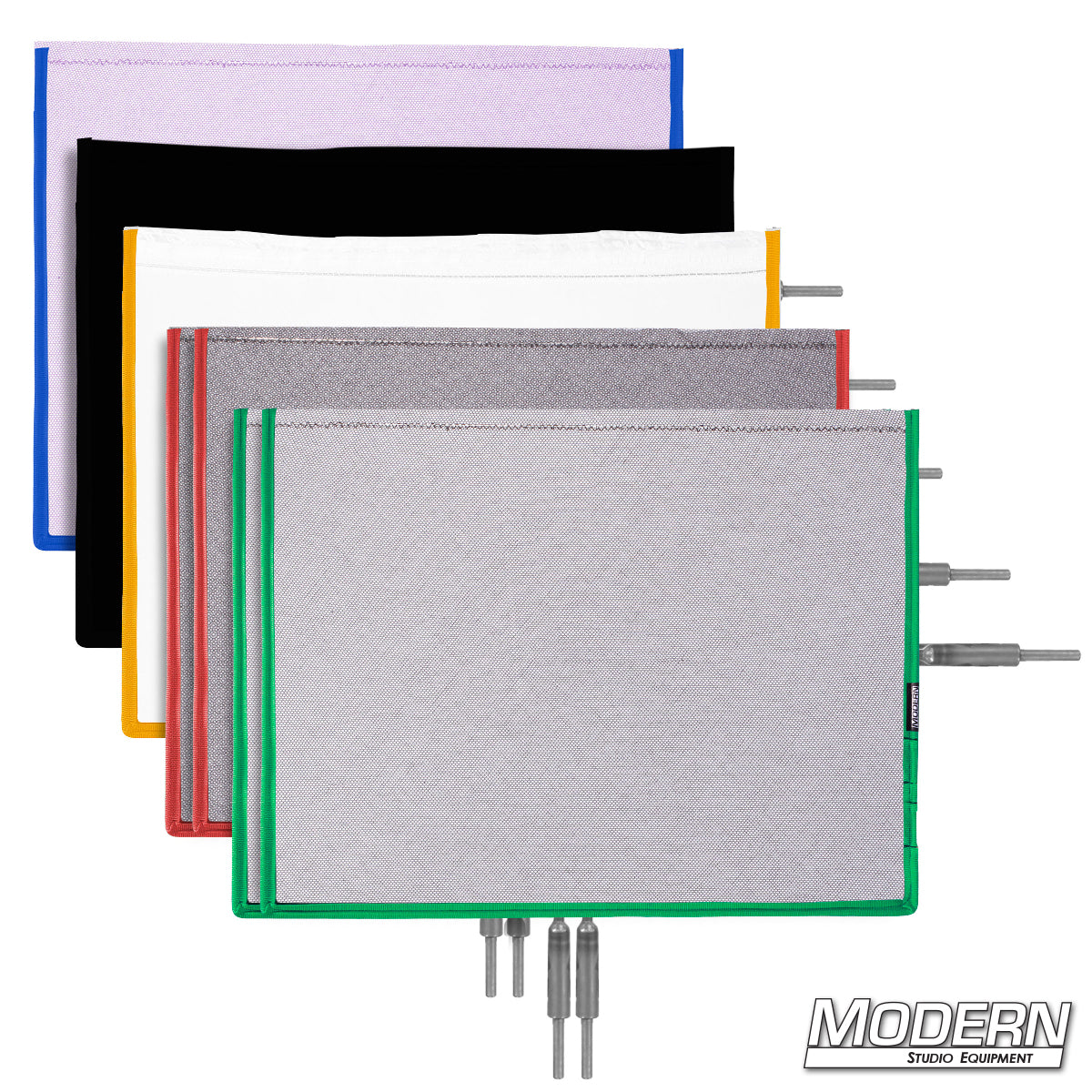 Set of Flex Scrims (10" x 12").