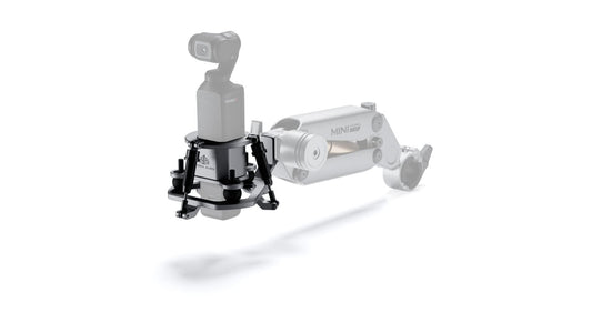 Shock Absorbing Head for Hydra Alien Mini (Osmo Pocket 3/4) - Titanium Gray