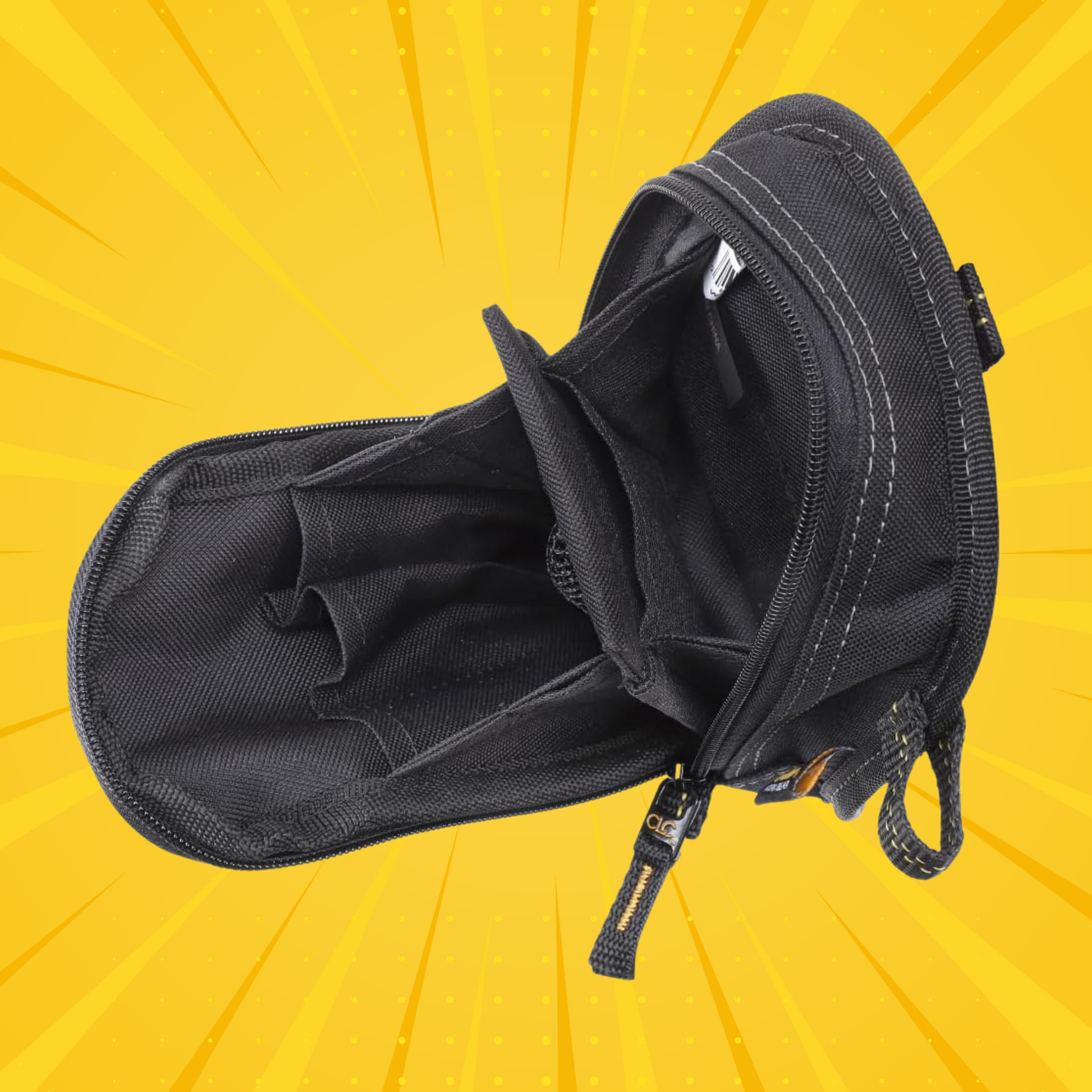 Custom Leathercraft "Carry-All" Mini  Pouch - Grip Support Store