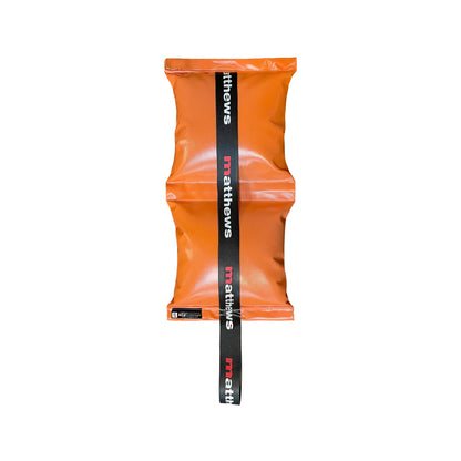 Water Repellent Sandbags Orange Empty