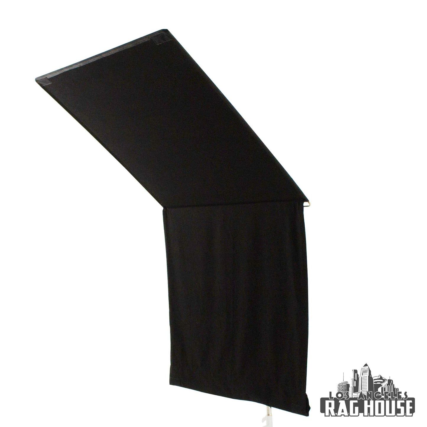 48"x48" Solid Black Floppy by LA Rag House - full floppy view