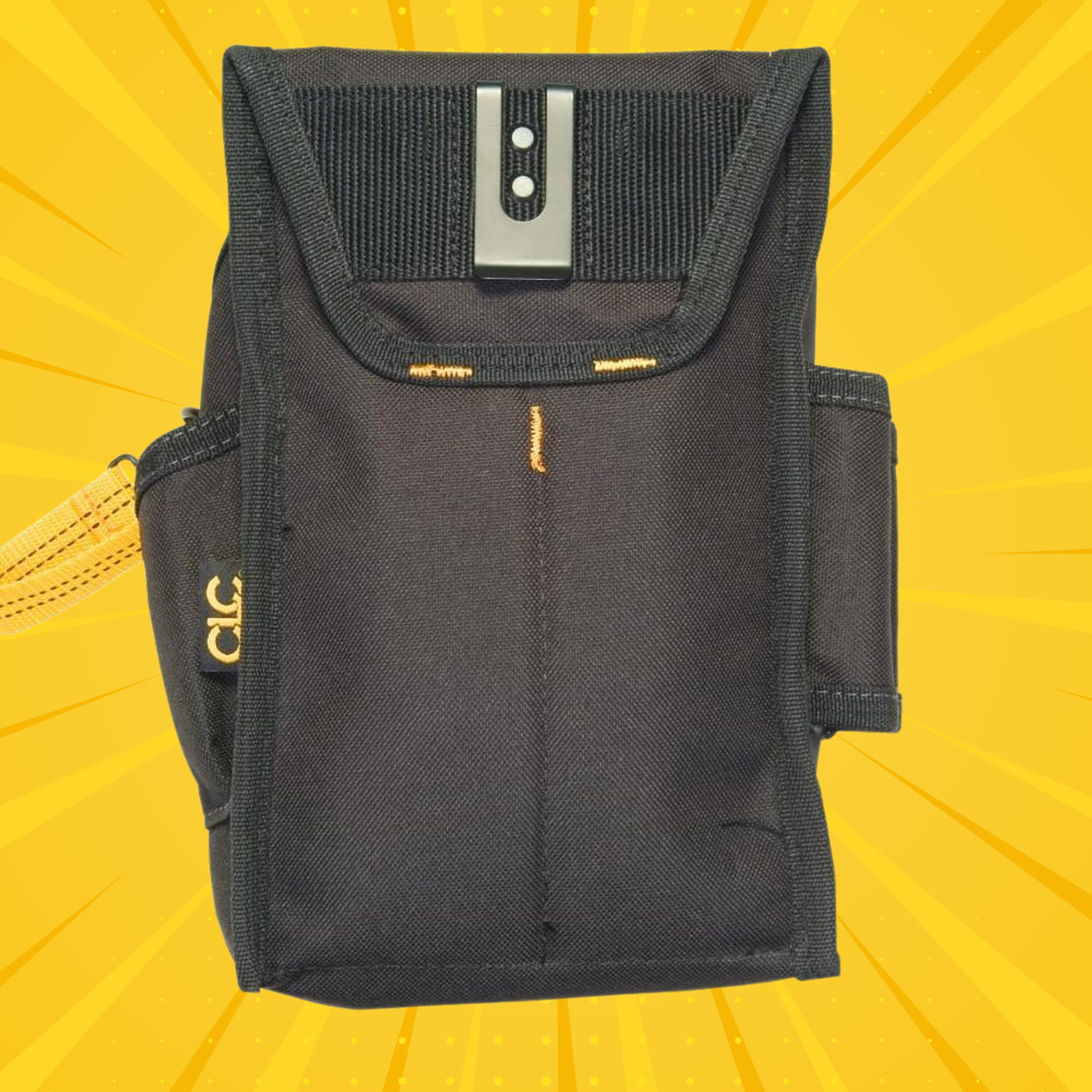 Custom Leathercraft Large 11-Pocket Utility Pouch - Grip Support Store