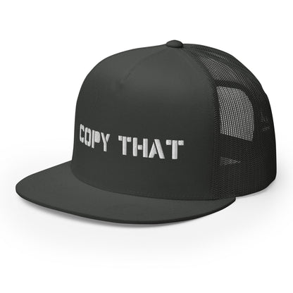 Copy That Trucker Cap - Grip Support Store