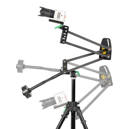 9.Solutions C-Pan Arm II, Carbon Fiber, Lighter-Weight, Upgraded Smoothness, 9.CPA2C, Slider, Jib/Crane for Different pan/Movement, for Photography, Videography & Filmmaking