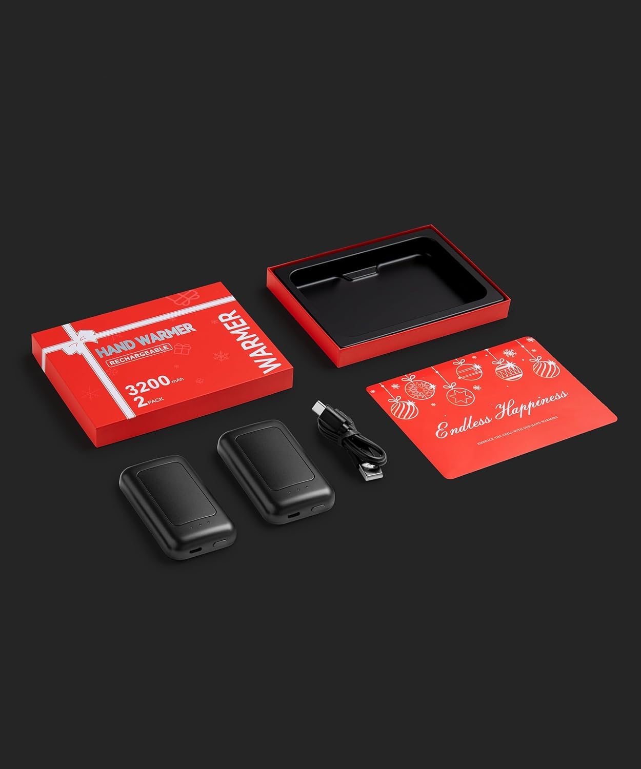 Reusable Portable Electric Hand Warmer - 2 Pack - Grip Support Store