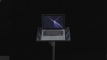 9.Solutions Laptop Holder, 9.VB5118, Desktop Aluminum Stand for MacBook Adjustable,Multi-Angle Stand Phone Stand Portable Laptop Riser Notebook Holder Stand