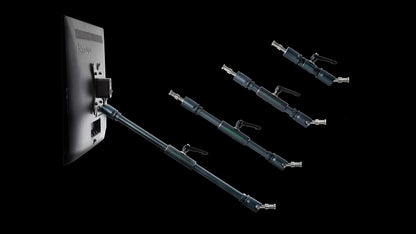9.Solutions Double Joint Arm Tiny (260mm), Both Ends Ball Joints, Max Load: 39.6lbs, 9.VD5089XS