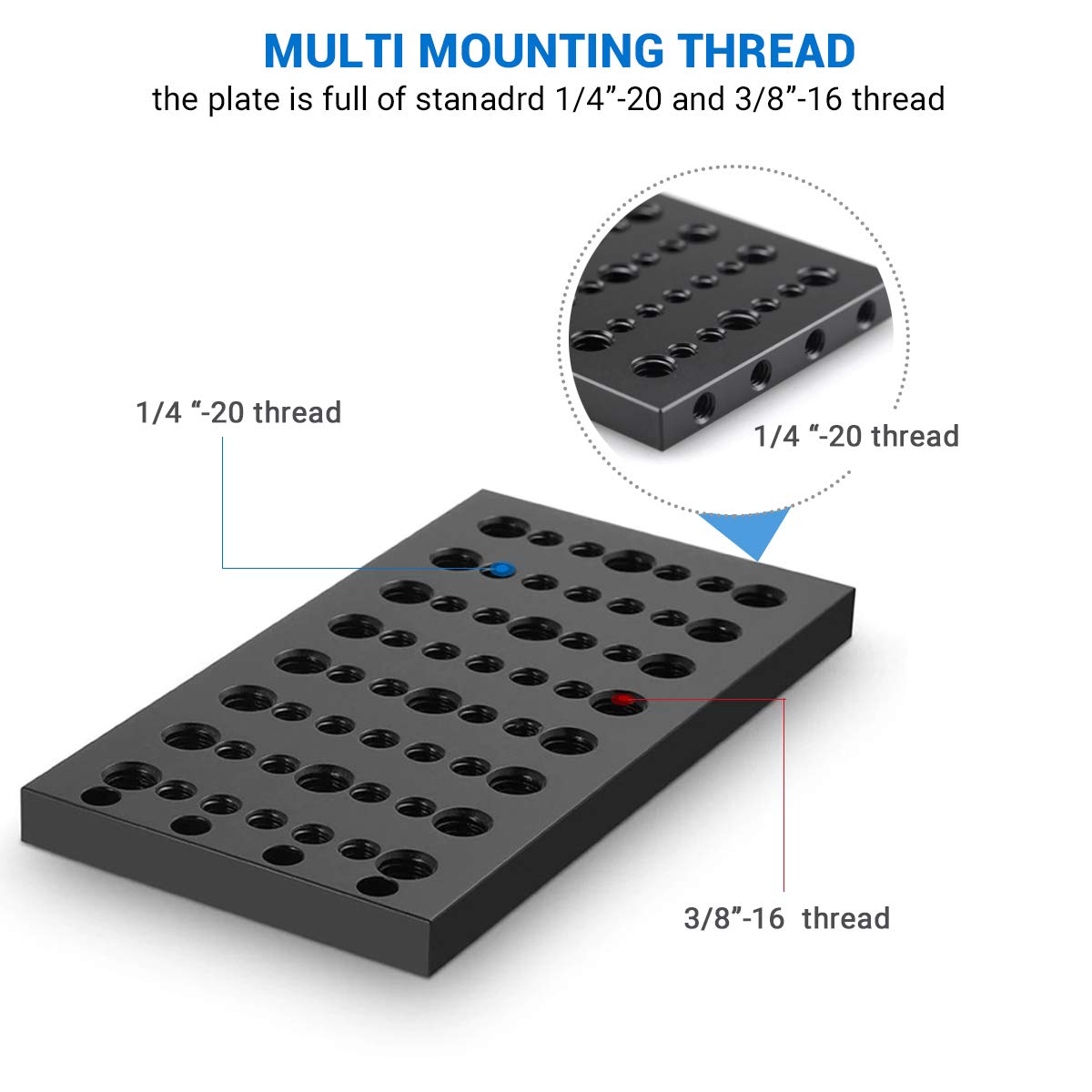 SmallRig Cheese Plate Multi-Purpose Mounting Plate 1092