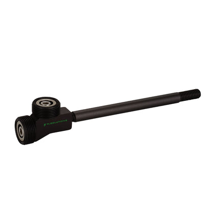 9.Solutions Quick Mount Receiver to 3/8”Rod, Two Quick Mount Receivers, 90 Degree Angle, Magnetic Quick Mount, 9.XM1010