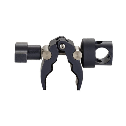 9.Solutions Python Clamp Mini, Unique Grip Head that Fastens onto Rods Ranging in Diameter from 1/4" to 5/8", Max Load: 11lbs, 9.VB5079, Crab Clamp Rod Clamp