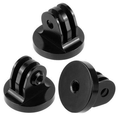 1/4-20 Tripod Adapter with Thumb Screws, Aluminum Alloy Mount Adapter Compatible with GoPro Hero 12/11/10/9/8 and Other Action Cam (1Pack) - Grip Support Store