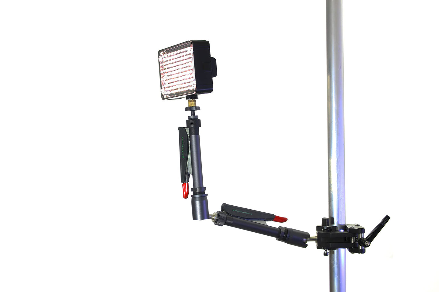 9.Solutions Double El-Bo Arm, Incredibly Strong Articulating Arms, Easy Positioning of Mounted Equipment, Max Load: 13.2lbs, 9.VD5095