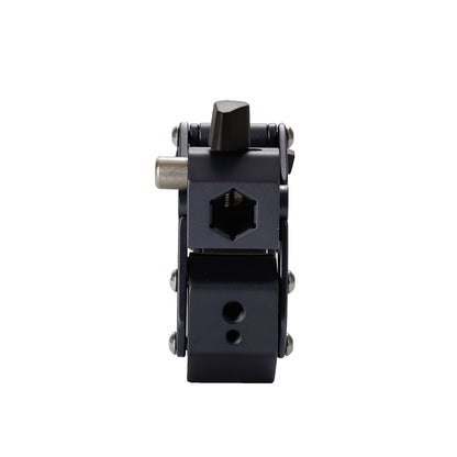 9.Solutions Savior Clamp With Socket, Articulated Jaws, Hexagonal Socket for 5/8" Pins, Max Load: 66lbs, 9.XS1005B, fit firmly onto any oddly shaped object