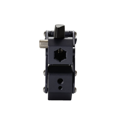 9.Solutions Savior Clamp With Socket, Articulated Jaws, Hexagonal Socket for 5/8" Pins, Max Load: 66lbs, 9.XS1005B, fit firmly onto any oddly shaped object