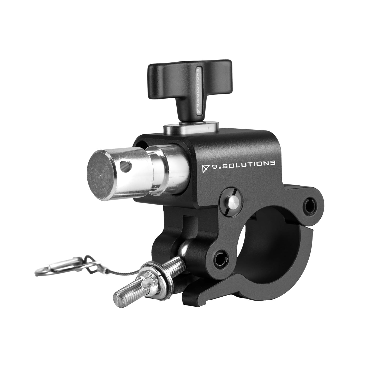9.Solutions Coupler with Junior and Baby pin Receiver, Clamp, Coupler for Heavy Duty Light, Max Load: 250Kg, 9.VB5121