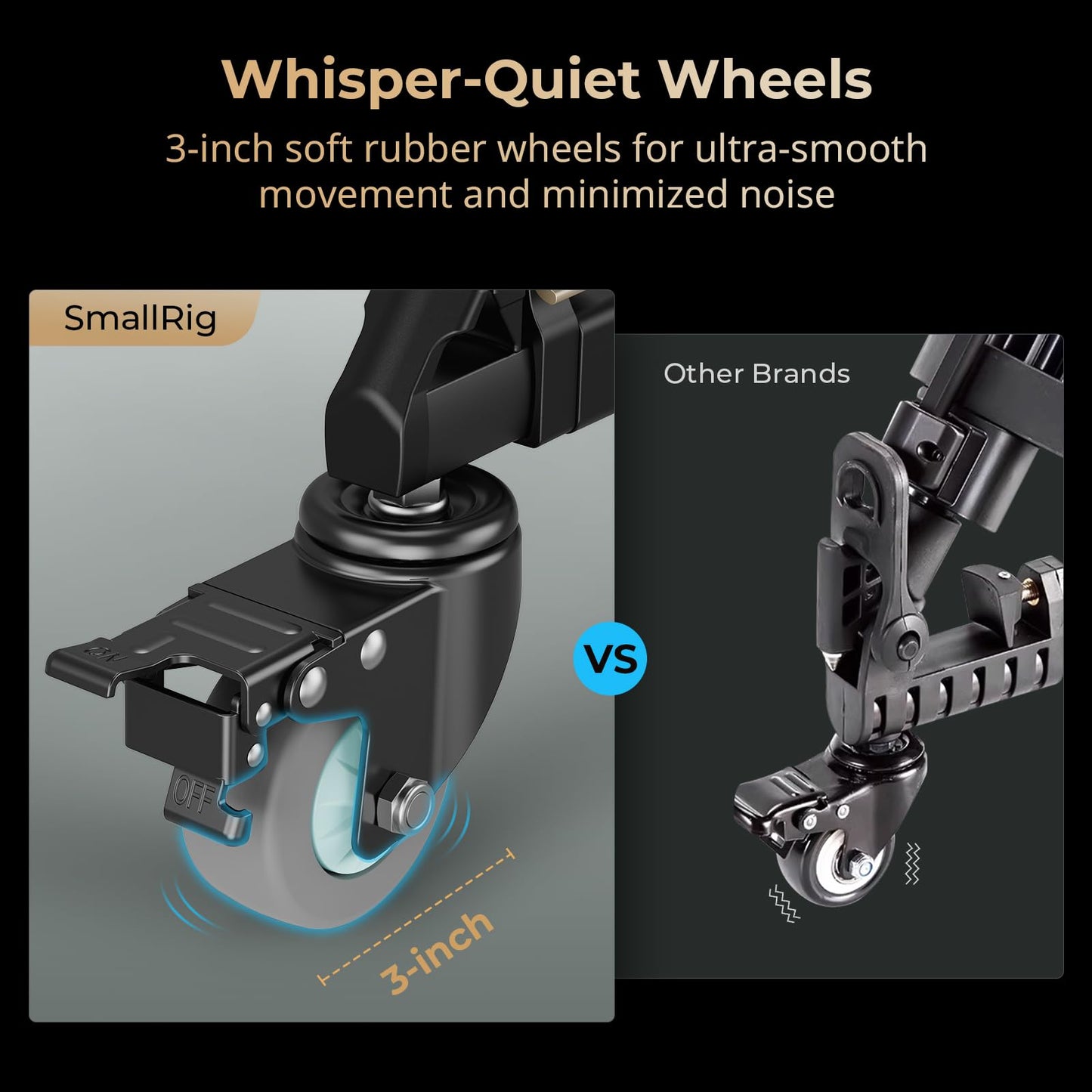 Heavy Duty Tripod Wheels