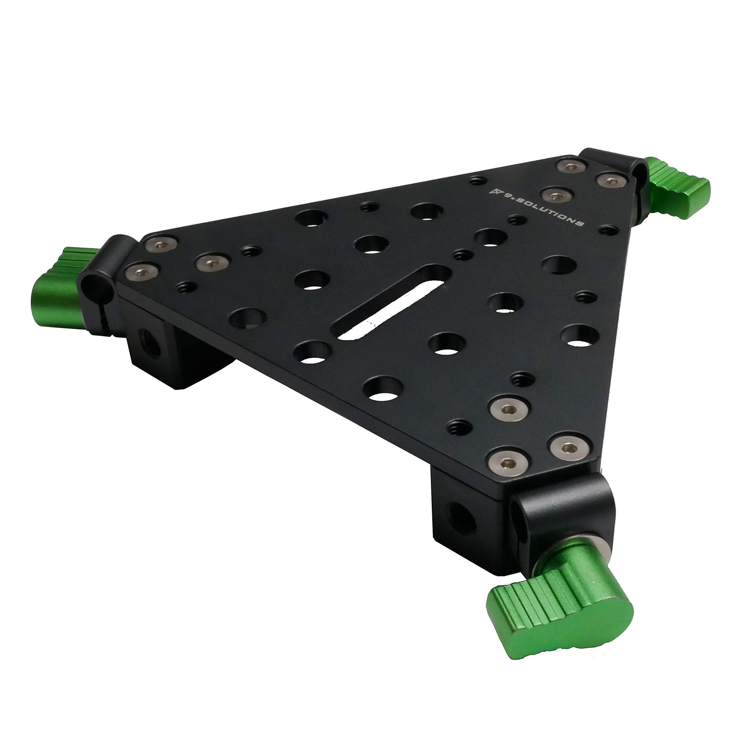 9.Solutions Cheese Plate, Corner Positioned Blocks, Included 3/8" Rod Clamps, 9.VB5115