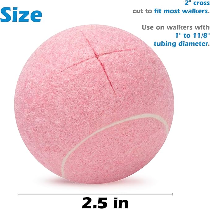 Pre-cut Tennis Balls for Stand Legs - 8 Pack