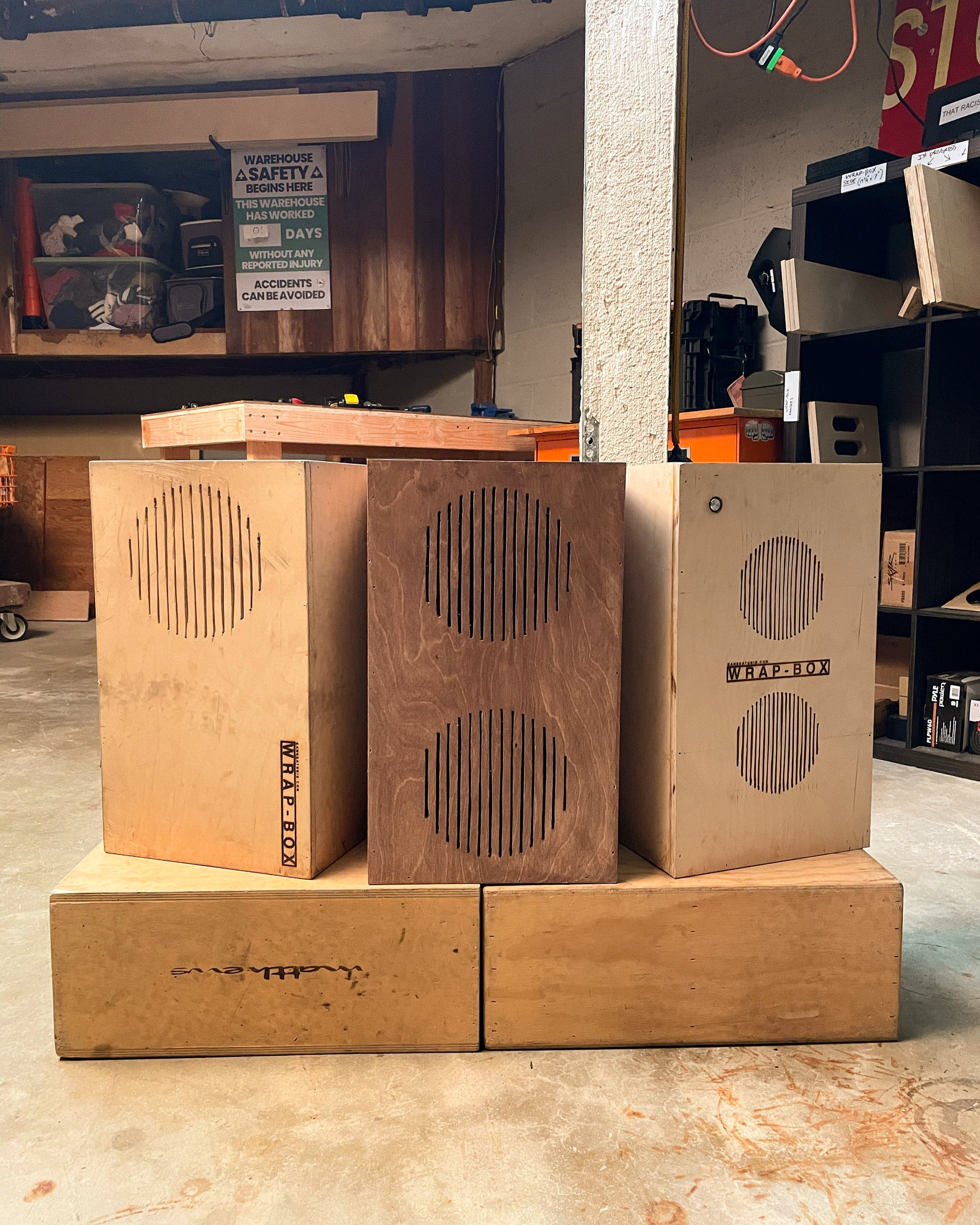 WRAPBOX - Bluetooth Apple Box Audio System - Grip Support Store