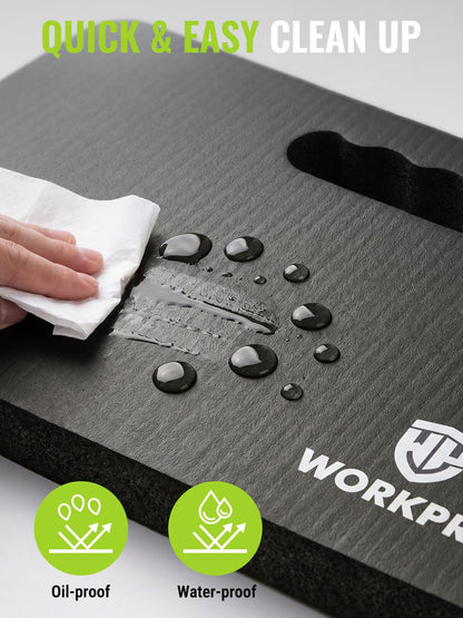 Extra Thick Kneeling Pad - 17.5 x 11 x 1.5 in, Black