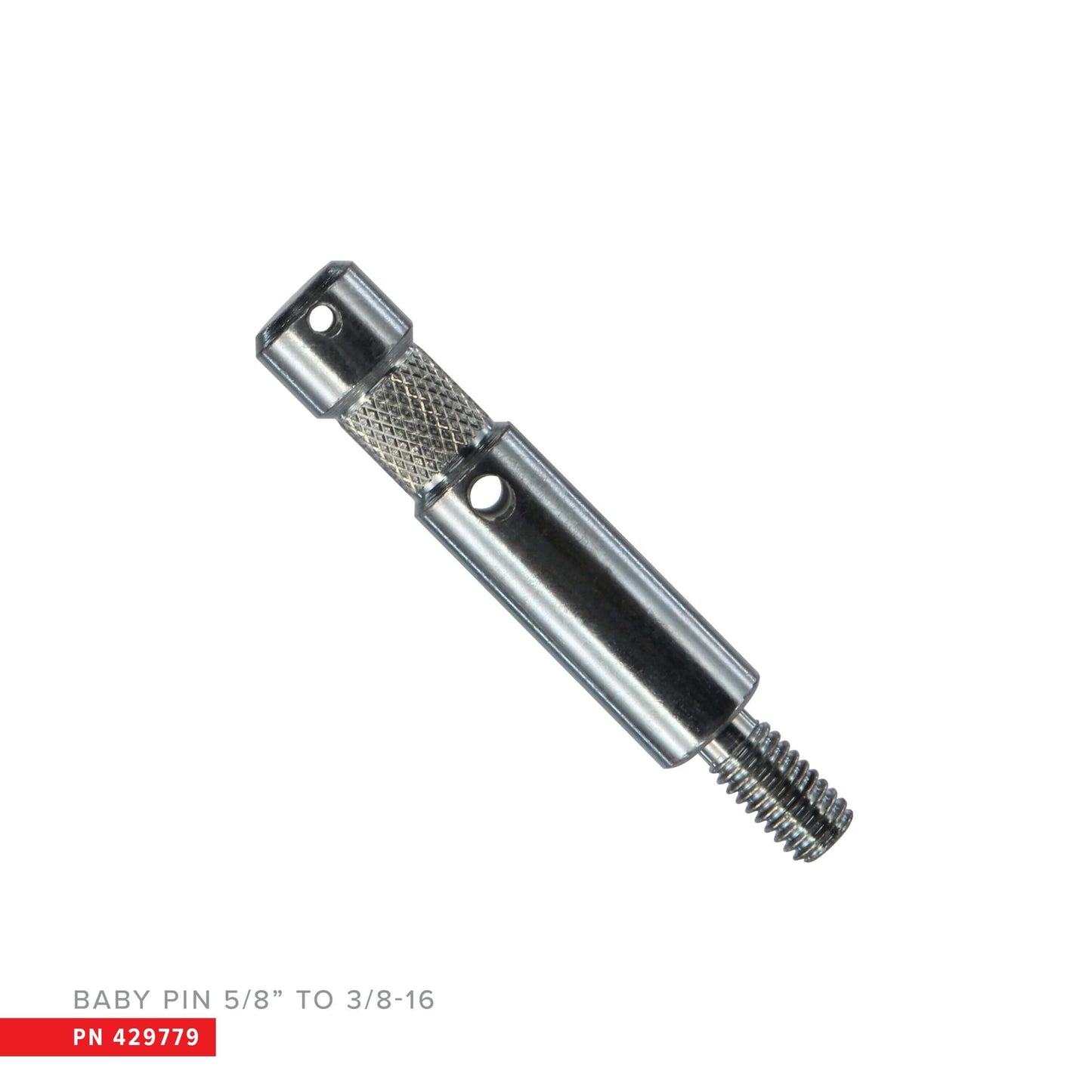 5/8" Baby Pin with 3/8" Thread - Grip Support Store