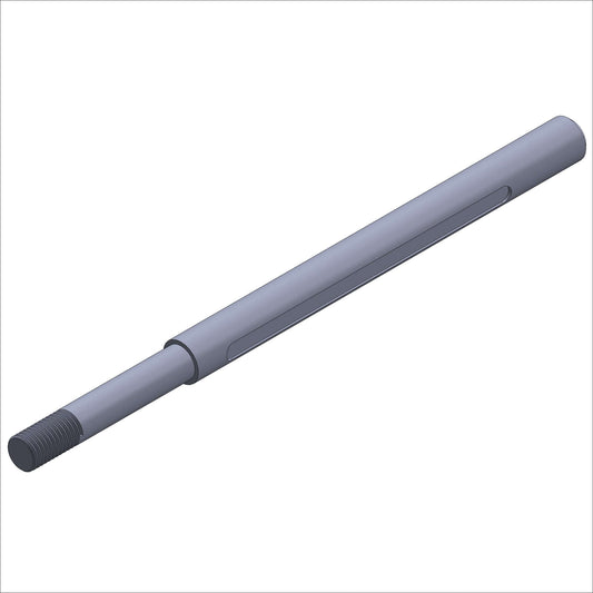 PN 395000-14 - DOORWAY DOLLY AXLE, ST, .94DIA., @14.63"