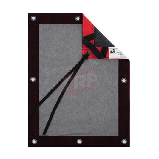 8' X 12' Black Cotton Double Net, Single Layer