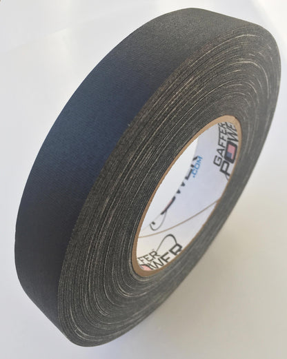 Gaffer Tape 1 In x 55 Yards Black - Grip Support Store