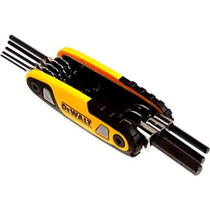 DEWALT Folding Locking Hex Key Set Sae
