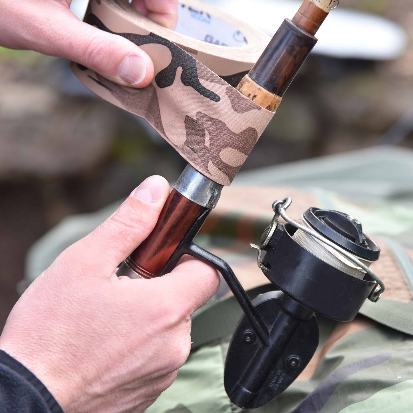 Gaffer Tape, 2 Inch x 25 Yards - Desert Tan Camouflage - Grip Support Store