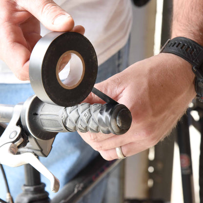 10-Pack Electrical Tape - Black - 3/4" X 66 Feet - Grip Support Store