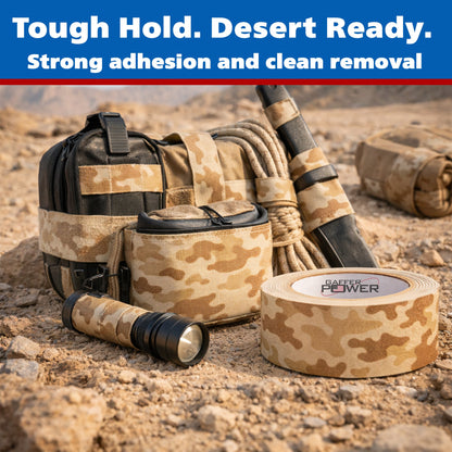 Gaffer Tape - Desert Tan Camo 2" x 25yd