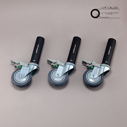 1-1/4" - 4" THREE STUDIO WHEELS SET