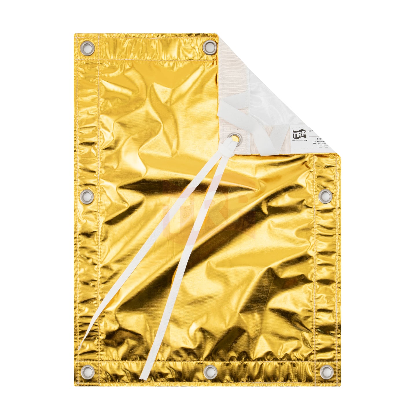12' X 12' Gold Lamé