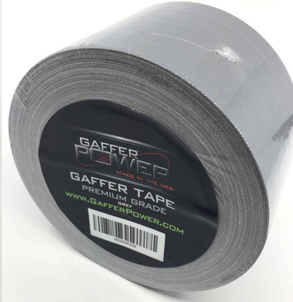 Gaffer Tape 3 Inch x 30 Yards Black - Grip Support Store