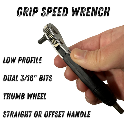 Grip Speed Wrench w/ Dual 3/16" Bits