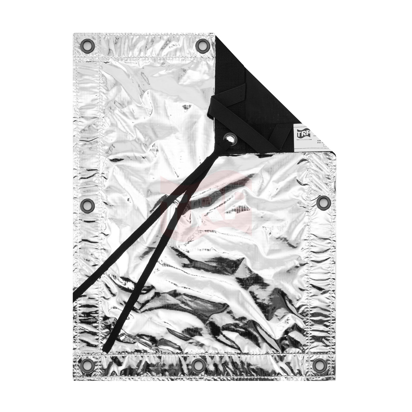 4' X 4' Hard Silver Reflector, Slip-On