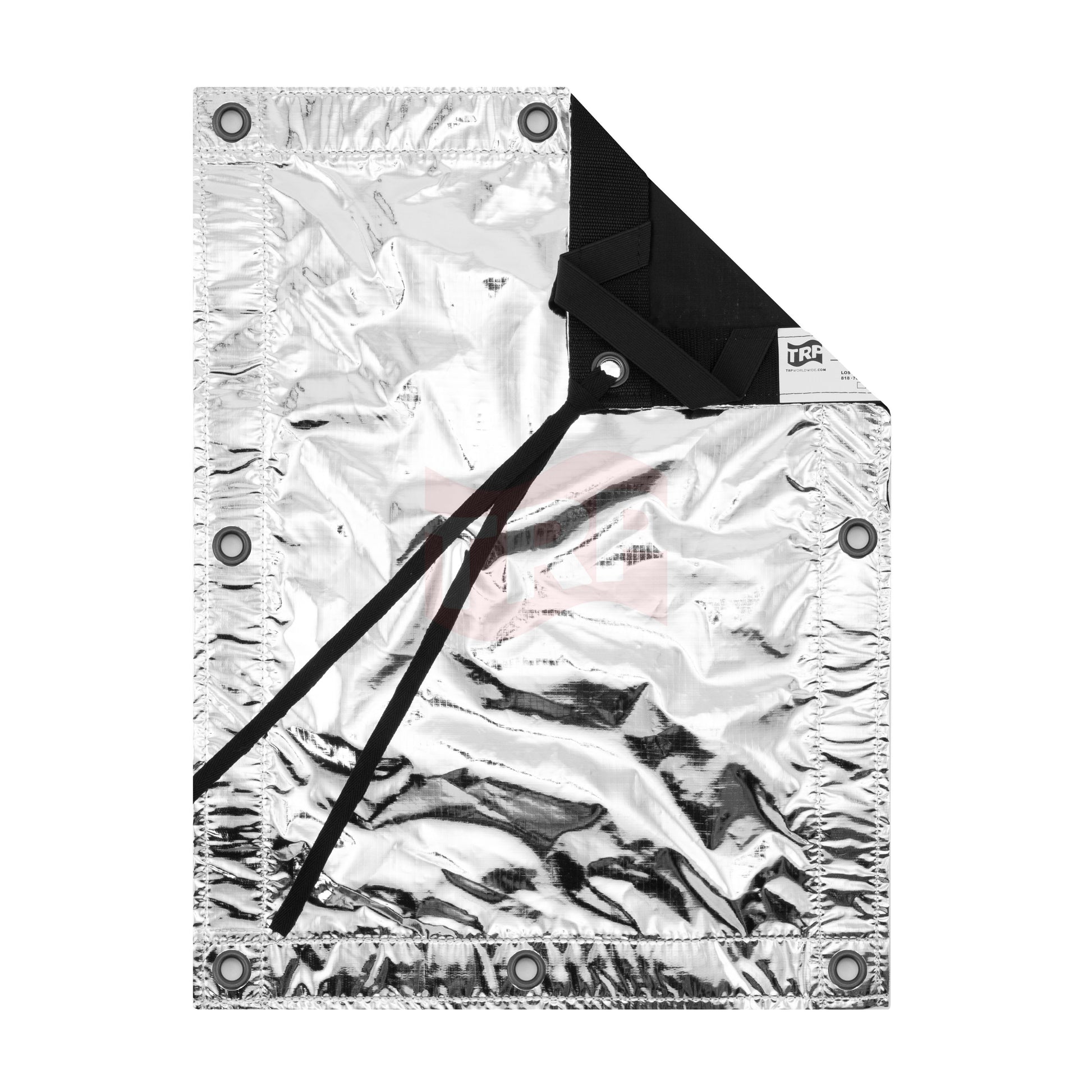 4' X 4' Hard Silver Reflector, Slip-On